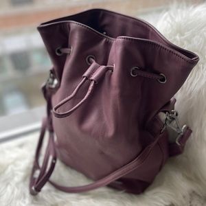 Purple Matt & Nat Large Bucket Bag